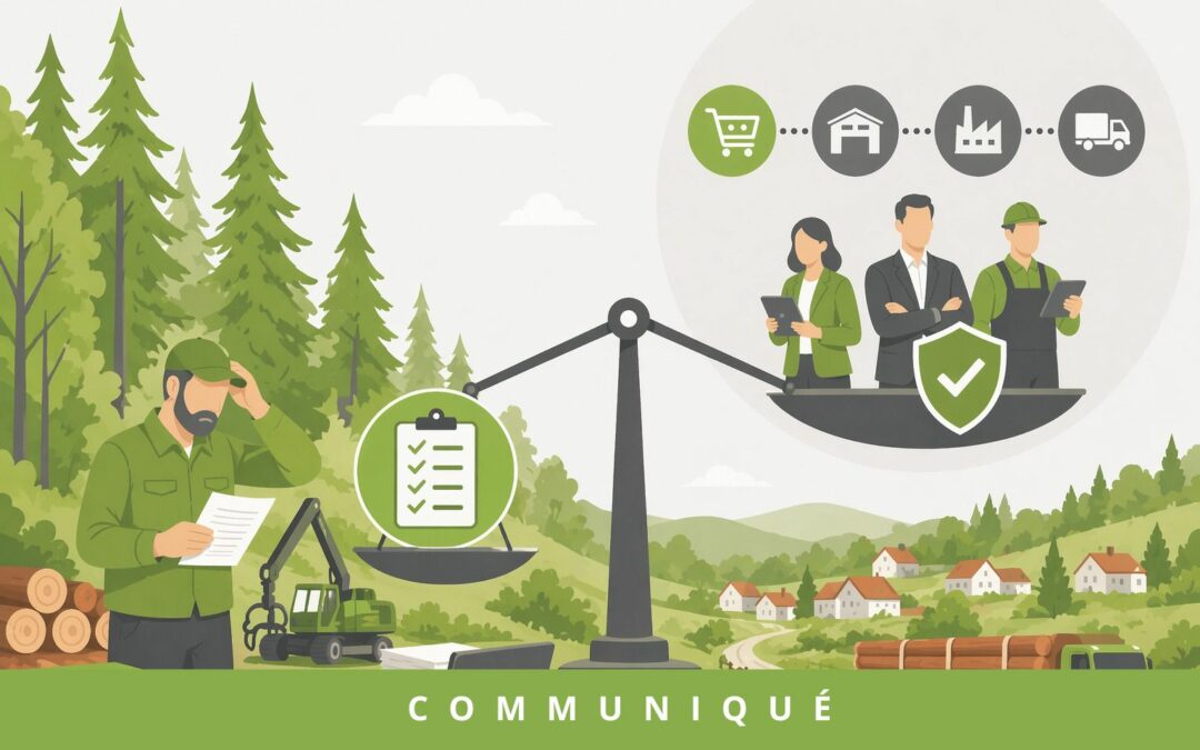 Règlement déforestation : le SEFB dénonce une simplification qui sacrifie les exploitants forestiers